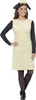 A woman is posing in a sheep costume. Produktbild-Vorschau