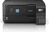 A black Epson EcoTank printer is shown from the front on a white background. Náhled obrázku produktu