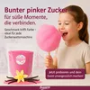 Zuckerwatte Zucker mit Geschmack Vanille Pink farbiger Produktbild-Vorschau 2