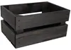 Caja decorativa de madera natural Creative Deco, negra, 30 Vista previa de la imagen del producto 1