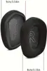 Two black ear pads for headphones are shown, one labeled 'L' and the other 'R'. Dimensions are indicated with measurement lines. Náhľad obrázku produktu