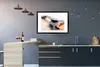 MuchoWow® Gerahmtes Poster Eine E-Gitarre auf einem Produktbild-Vorschau 5