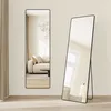 Two full-length mirrors are displayed in a room setting with a sofa and a window visible in the reflections. Produktbild-Vorschau