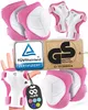 Inliner Schoner Set Kinder 6-Teile Knieschoner Set Kinder Produktbild-Vorschau 1