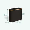 Relaxdays Portarotolo, 12 rotoli, L x P x A: 38 x 43 x 17 Anteprima dell’immagine prodotto 4