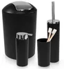 WENKO 4-teiliges Bad Accessoire Set 'Calvo' Produktbild-Vorschau 2