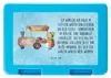 Mr. & Mrs. Panda Snackbox Igel Maronen - Eisblau - Produktbild-Vorschau 1