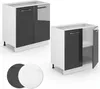 Vicco Spülenunterschrank Fame-Line, 80 cm mit Regal, ohne Produktbild-Vorschau 6