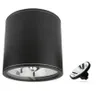 Spectrum LED Chloe GU10 AR111 Aufbauleuchte schwarz Produktbild-Vorschau 11