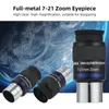 Okular teleskopowy, okular z zoomem 7-21, potężne Podgląd zdjęcia produktu 6