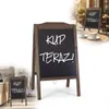 Reklamná tabuľa kriedová sklápacia reštaurácia alebo Náhľad obrázku produktu 1