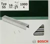 Bosch  Klammern Typ 55 - 6 x 1.08 x 16 mm 1000 Produktbild-Vorschau 1