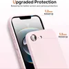 A close-up shot of a pink phone case on a phone, highlighting its protective features. Produktbild-Vorschau