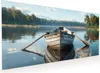 Küchenrückwand Spritzschutz Glas mit Motiv Boot auf See 40 Produktbild-Vorschau 1