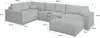 Masseno Ecksofa VELAMI L-S mit Schlaffunktion U-Form, Sofa Produktbild-Vorschau 7