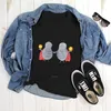 Mr. & Mrs. Panda T-Shirt Sternzeichen Zwilling - Schwarz - Produktbild-Vorschau 2