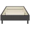 vidaXL Boxspring Bedstead Grey Fabric 90x200 cm Náhľad obrázku produktu 3