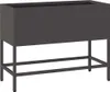 vidaXL Fioriera da giardino a letto rialzato nera 60 x 26 x Anteprima dell’immagine prodotto 1