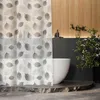 SEPIO Duschvorhang 180x200 cm mit Blattmuster  , Produktbild-Vorschau 6