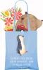 Mr. & Mrs. Panda Jutebeutel Pinguin marschieren - Sky Blue Produktbild-Vorschau 3
