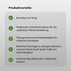 Rollenbock 90 kg höhenverstellbar bis 109cm 30 cm Produktbild-Vorschau 5