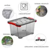 Rotho 3er Set Aufbewahrungsbox 11L Evo Total - Produktbild-Vorschau 3