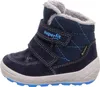 A single blue Superfit boot for children is shown against a white background. Produktbild-Vorschau