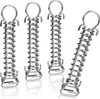 COM-FOUR® 4 stuks spiraalveer van roestvrij staal met Productafbeelding-voorbeeld 1