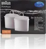 The image shows the packaging of Braun PureAqua water filter cartridges. Produktbild-Vorschau