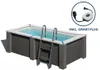 GRE Rechteckiger Composite-Pool KPCOR2814T – 315 x 175 x 96 Produktbild-Vorschau 1