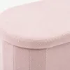 Panca Relaxdays, rivestita in tessuto tipo "teddy", con Anteprima dell’immagine prodotto 9