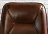 MASSIVMOEBEL24 Barstuhl Echtleder 50x59x106 braun IRON Produktbild-Vorschau 5