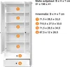 trendteam Wohnen Vitrine BrandsonBaxter Weiß Nachbildung 81 Produktbild-Vorschau 7