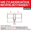 ABUS Türzylinder C83N 35/45 vs. Produktbild-Vorschau 7