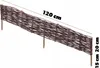 KADAX proutěná palisáda "Hamre", přírodní proutěný plot, 20 Náhled obrázku produktu 4