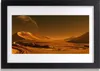 Bild 30x20 MDF-Rahmen Wandkunst Wüsten-Landschaft Raum Produktbild-Vorschau 1