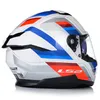 LS2 FF808 Stream II Vintage Helm, weiß/blau/rot, M (57/58) Produktbild-Vorschau 14