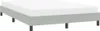 vidaXL Cadre de lit sans matelas gris clair 140x220 cm Voir les images du produit 2