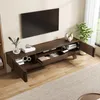 Merax TV-Lowboard TV-Schrank mit Lamellentüren, MDF Produktbild-Vorschau 8