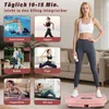 ZMH Vibračná doska Vibračná doska do 150 kg 9 tréningových Náhľad obrázku produktu 3