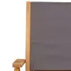 3-tlg. Bistro-Set Anthrazit Stoff und Massivholz Produktbild-Vorschau 9
