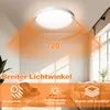 LARS360, okrągła lampa sufitowa LED, 36W, 6500K. Płaska Podgląd zdjęcia produktu 3
