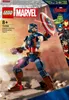 Lego Super Heroes 76258 Kapitän Amerika - Baubare Figur Voir les images du produit 7