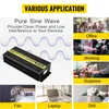 Collage showing various applications of a power inverter, including office, working, outdoors, fan, laptop, and drill. Náhľad obrázku produktu