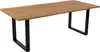 Esstisch 220x100 cm Baumkante Holz Wildeiche-Optik Produktbild-Vorschau 2