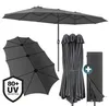 KINGSLEEVE Ombrellone XXL 460x270 cm Protezione UV 80+ Anteprima dell’immagine prodotto 1