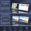 Portable Monitor, 15,6 Zoll Tragbarer Monitor IPS 100% Produktbild-Vorschau 2