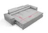 Schlafsofa CARMEN, moderne Couch mit verstellbaren Produktbild-Vorschau 4