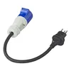 Camping Adapter CEE 40cm Schuko Kupplung Stecker 2,5 mm Produktbild-Vorschau 4