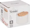 VESSIA |Dóza na sůl - 550 ml - s dřevěným víčkem - oválná - Náhled obrázku produktu 6
